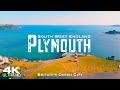 PLYMOUTH 2023 🏴󠁧󠁢󠁥󠁮󠁧󠁿 Drone Aerial 4K | South West England United Kingdom UK 🇬🇧