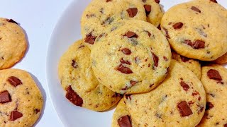 Soft and Chewy Chocolate Chip Cookies Recipe! melt in your mouth!