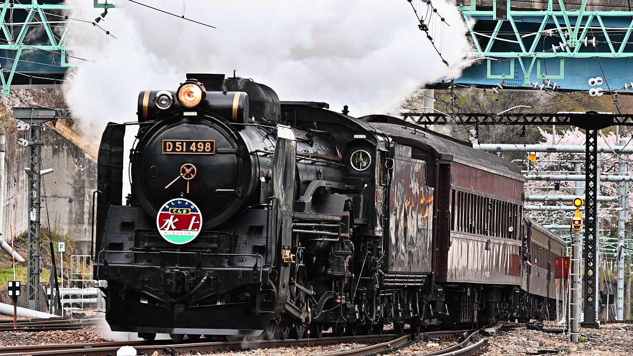 蒸気機関車2023年冬～春総集編 4K Steam Locomotive 2023 winter to spring