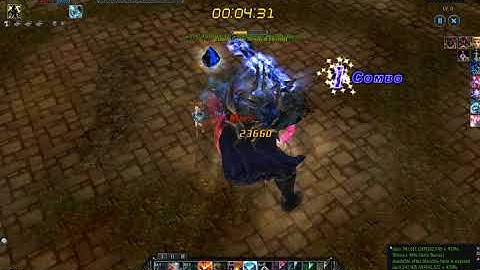 Cabal Online PH #002: Eternal Chaos Arena Boss Battle 4 Tempus Solo Using Force Shielder