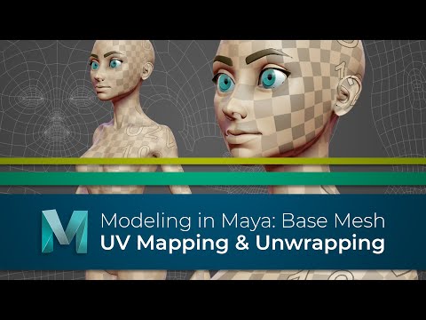 #ModelingInMaya | Base Mesh | UV Mapping