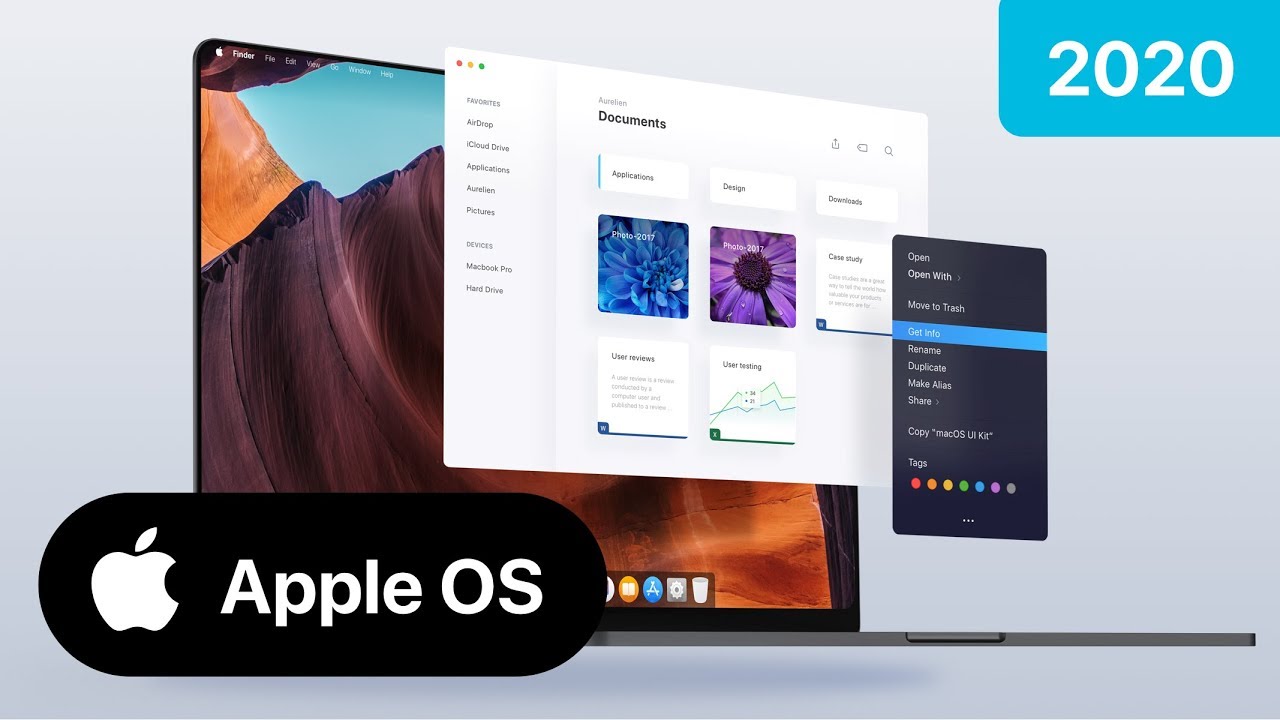 Apple Os Macos Futuristic Ui Concept Edge To Edge Macbook And Iphone