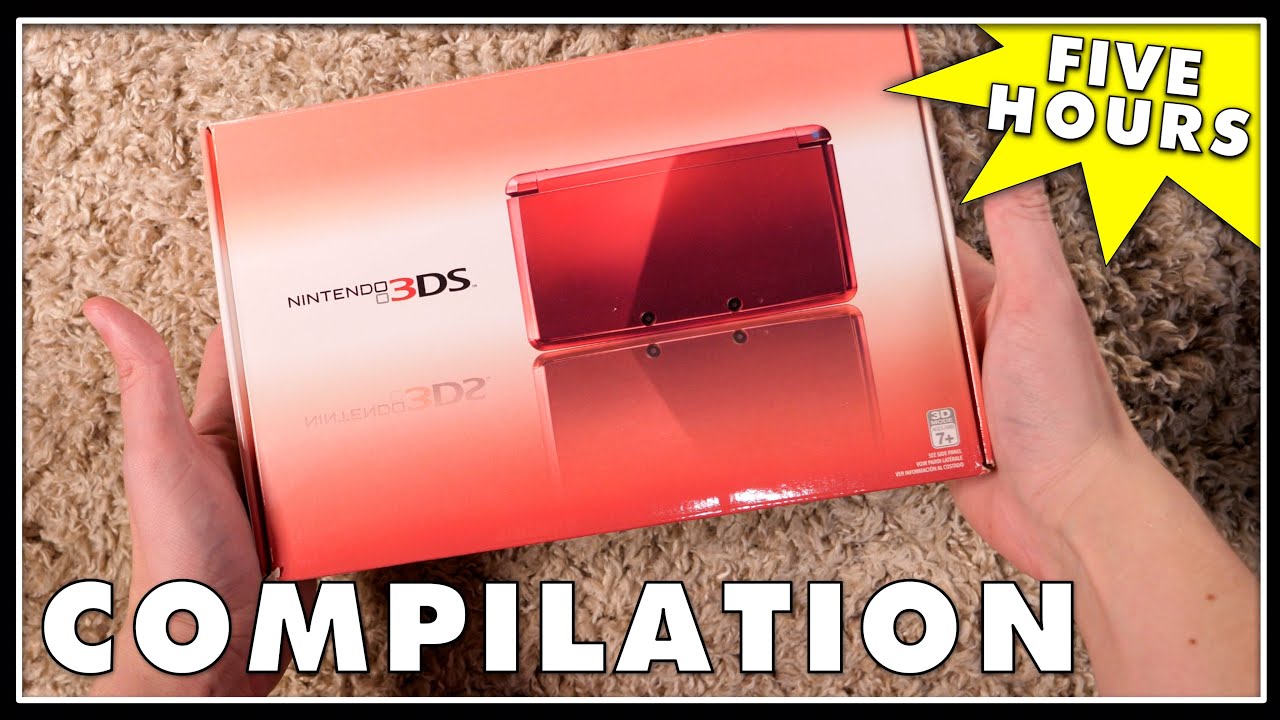 Scott Rambles About the Nintendo 3DS for Over Five Hours - Scott's Stash Compilation