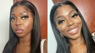 DETAILED 13X4 FRONTAL WIG INSTALL FT NADULA HAIR