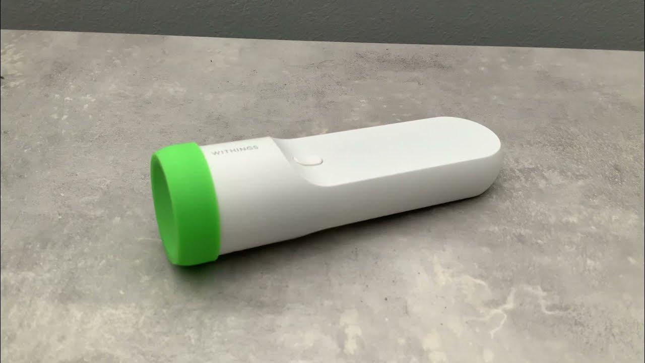 Remove and replace batteries on Withings Smart Temporal Thermometer YouTube