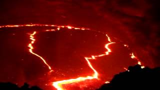 Erta Ale Volcano Crater, By Night - 2