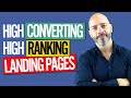 How To Create High Converting Landing Pages That Also Rank High in Google