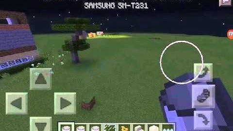 Minecraft PE tutorial how to build arrow machine gun (flaming arrows)