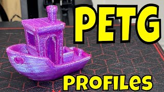PETG Cura Profiles plus Tips for 3D Printing