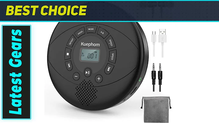 Kuephom Portable CD Player: The Ultimate Rechargeable Walkman!