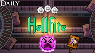 Daily #2,963: «Hellfire» by SwitchStepGDYT (All coins 3 ©) | Legendary Insane 8☆ | Geometry Dash