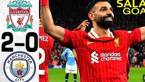 Liverpool 2 vs 0 Manchester City, jornada 13 de la Premier League 24-25hace 3 horas
