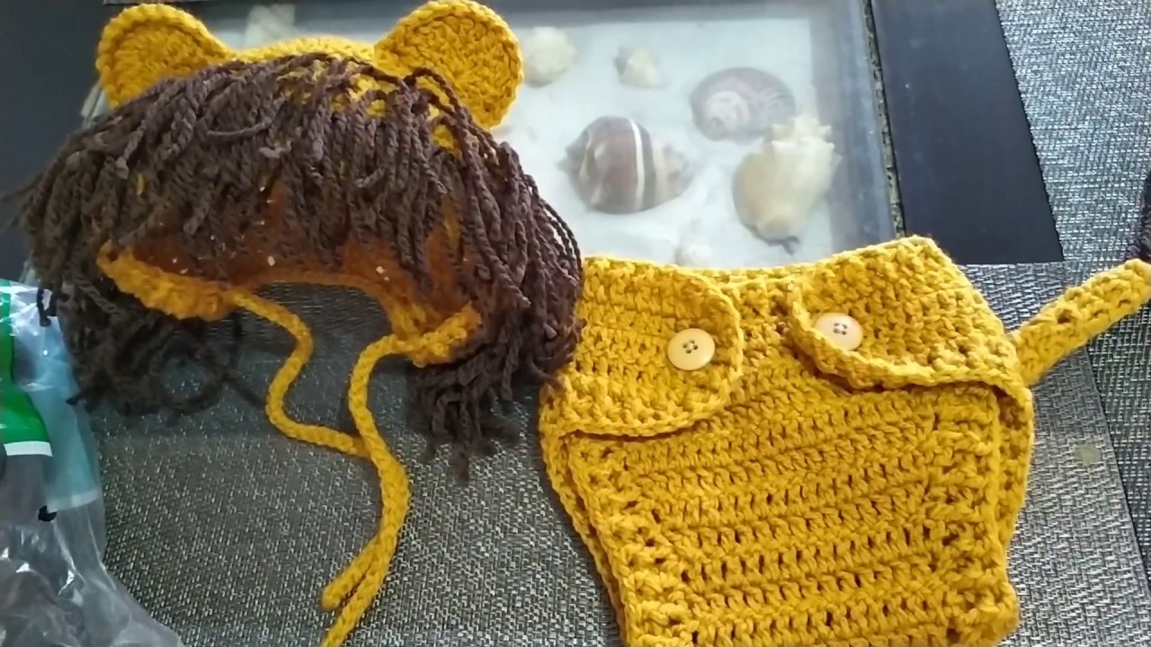 de León para bebé |crochet| YouTube