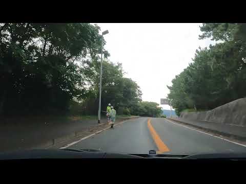 国道495号線　津屋崎　道路清掃