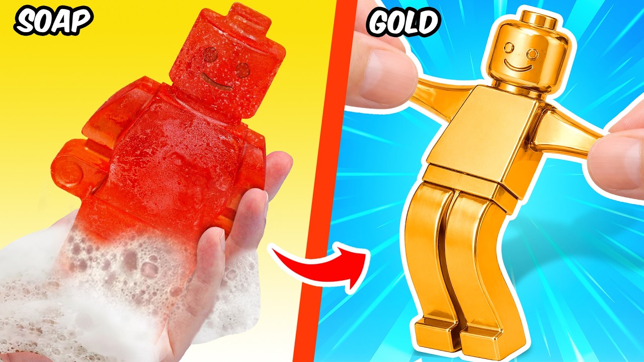 あらゆるレゴミニフィギュアを、さまざまな素材で作ってみた！｜BEAR Bricks JP