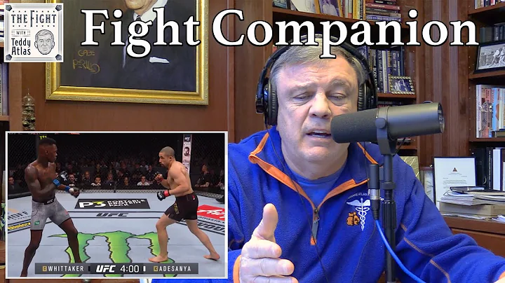 Teddy Atlas watches ISRAEL ADESANYA vs ROBERT WHIT...