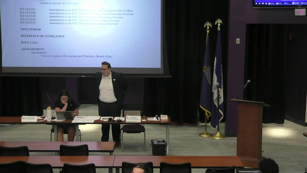 4/18/24 Student Senate Meeting