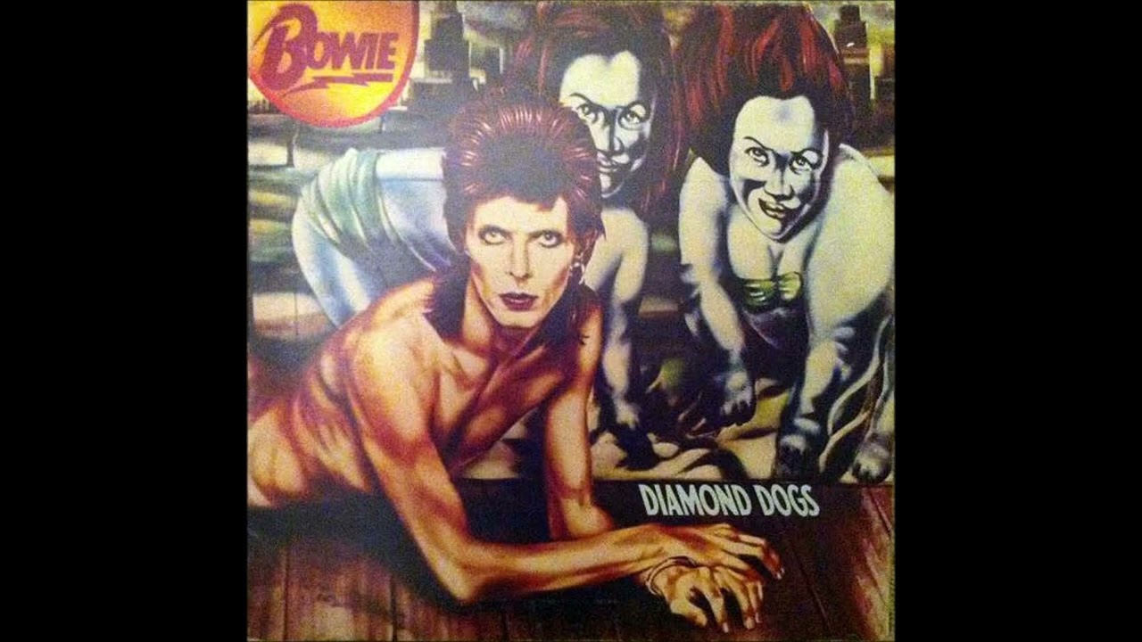 BOWIE: DIAMOND DOGS LP 1974 vintage vinyl full album - YouTube