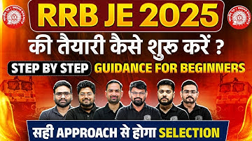 RRB JE 2025 | How to Start Preparation from Zero | Perfect Strategy for Beginners 💡