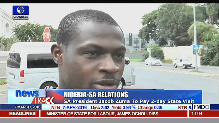 Nigeria SA Relations: SA President Jacob Zuma To Pay 2 Day Visit