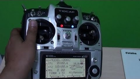 A closer look at my New Futaba 10C