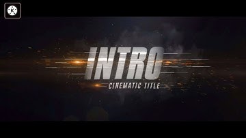 Cinematic Title Intro KineMaster Tutorial