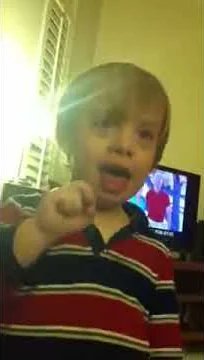 Boys first bad word