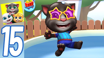 MY TALKING TOM FRIENDS (BY OUTFIT7) GAMEPLAY WALKTHROUGH - PART 15 (IOS ANDROID)