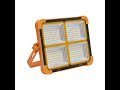 kh Led Solar Portable Light, Work Light Solar Emergency Light Rechargeable Floor Job Site Light