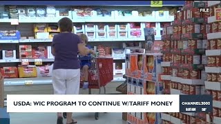 USDA: WIC to continue with tariff money