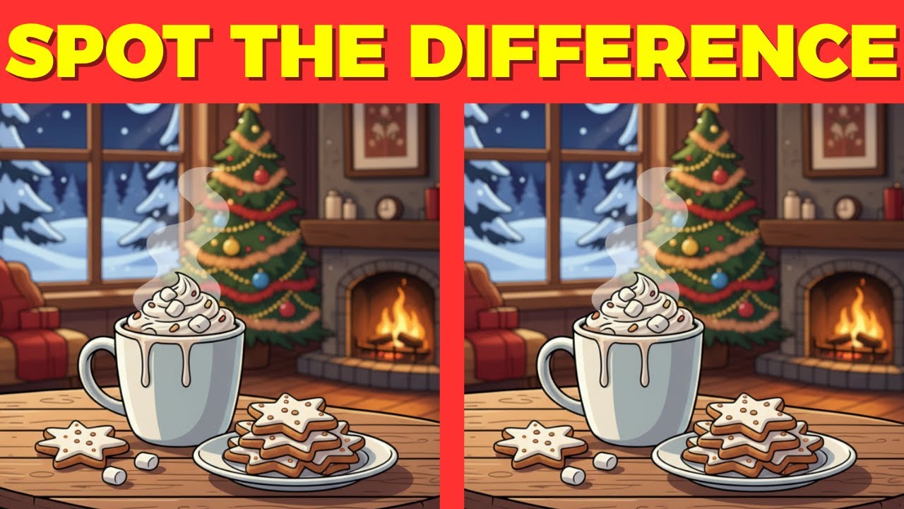 Find the Difference - Winter Quiz (Spot the Difference) #4