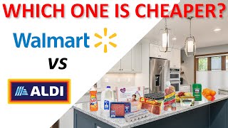 Walmart vs ALDI - Price Comparison - September 2021 - 13 Items Price Matched