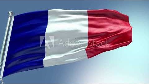 4k render Saint Martin Flag video waving in wind Saint Martin Flag Wave Loop waving in wind Saint