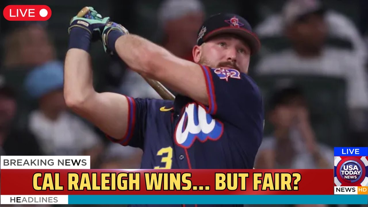 Cal Raleigh Wins 2025 Home Run Derby—But Was It Fair? 😳 । USA TODAY ...