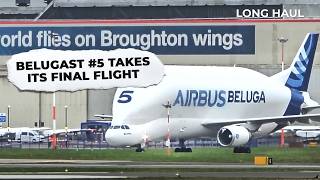 End of an Aviation Icon: BelugaST #5 Takes Off One Last Time