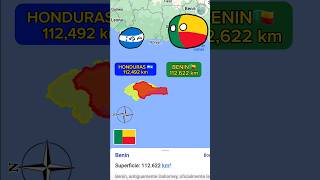 Comparando PAISES | Honduras vs Benin ???? mundo