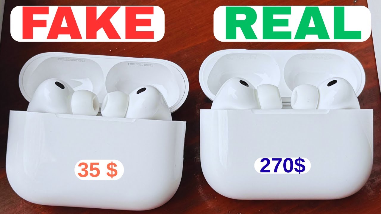 Fake vs Original AirPods Pro 3 - YouTube