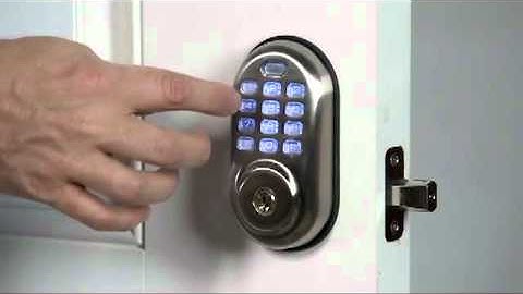 How to Change Your Master Code: Revolution Pushbutton Deadbolt
