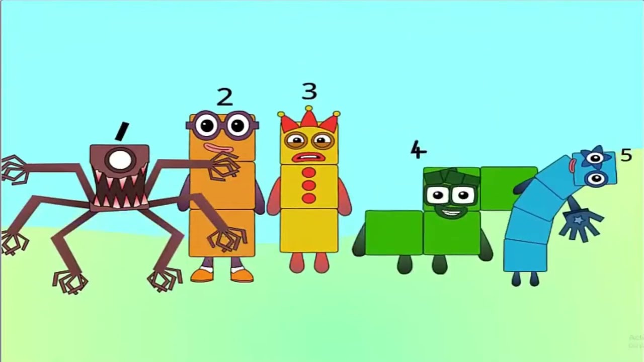 Monster Blocks , numberblocks intro but monsters version only song 2022