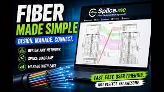 FTTH & OSP fiber design  | Fiber splice diagram software | Splice.me