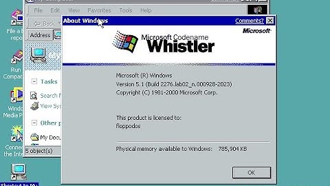 Installing Windows Whistler Build 2276