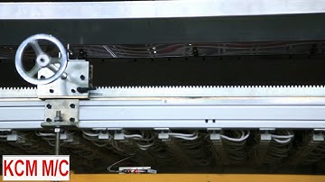 KCM- IN LINE VACUUM FORMING MACHINE by Sheet Loading, Heating, Clipper Sheet Moving,thermoforming