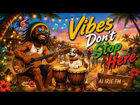 🔊Vibes Don't Stop Here | Feel-Good Tropical Reggae 🎶✨