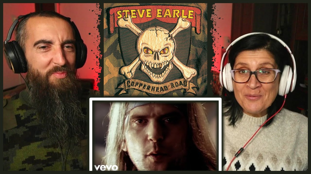 Steve Earle - Copperhead Road (REACTION) with my wife