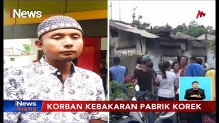 Istri Meninggal, Begini Keterangan Suami Korban Kebakaran Pabrik Korek Api - iNews Siang 22/06