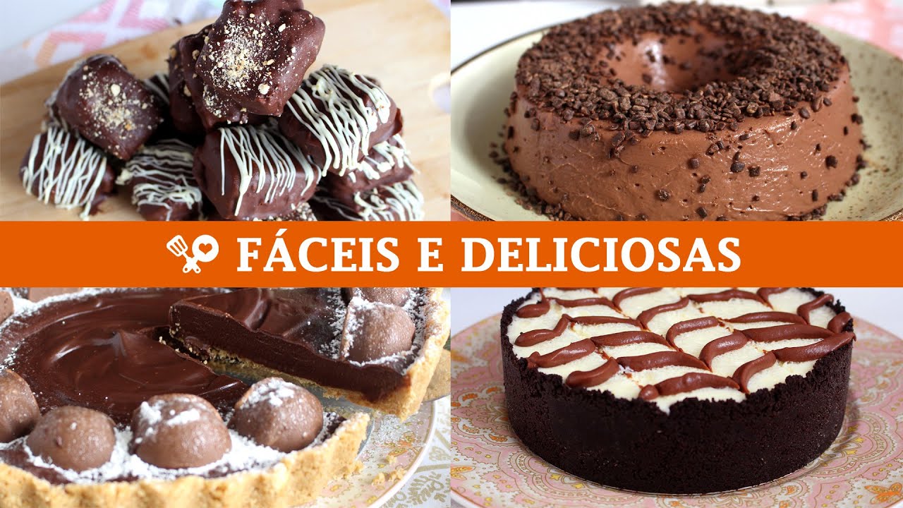 4 SOBREMESAS PARA A PÁSCOA - RECEITAS QUE AMO