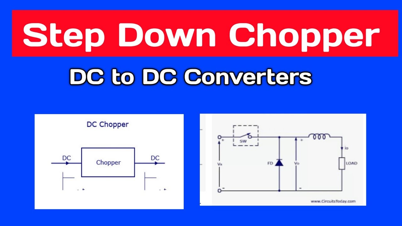 Step Down Chopper Industrial Electronics and transducer hindi YouTube