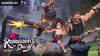 Revelation of Decay Demo Gameplay Walkthrough - A New Pixel Art Zombie Survival Game