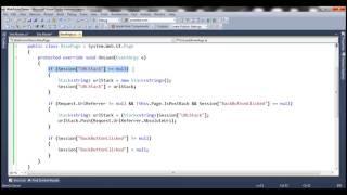 Part 85   Real time example of stack collection class in c#