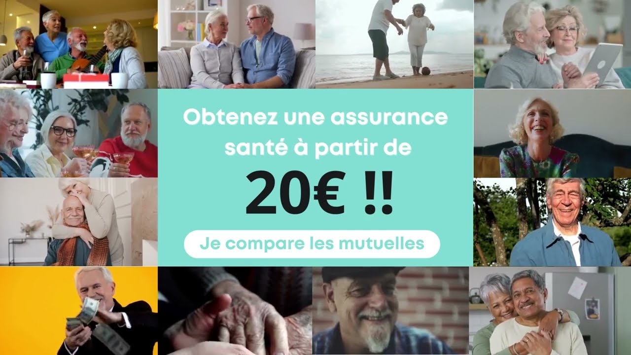Obtenez une assurance santé à partir de 20€ par mois